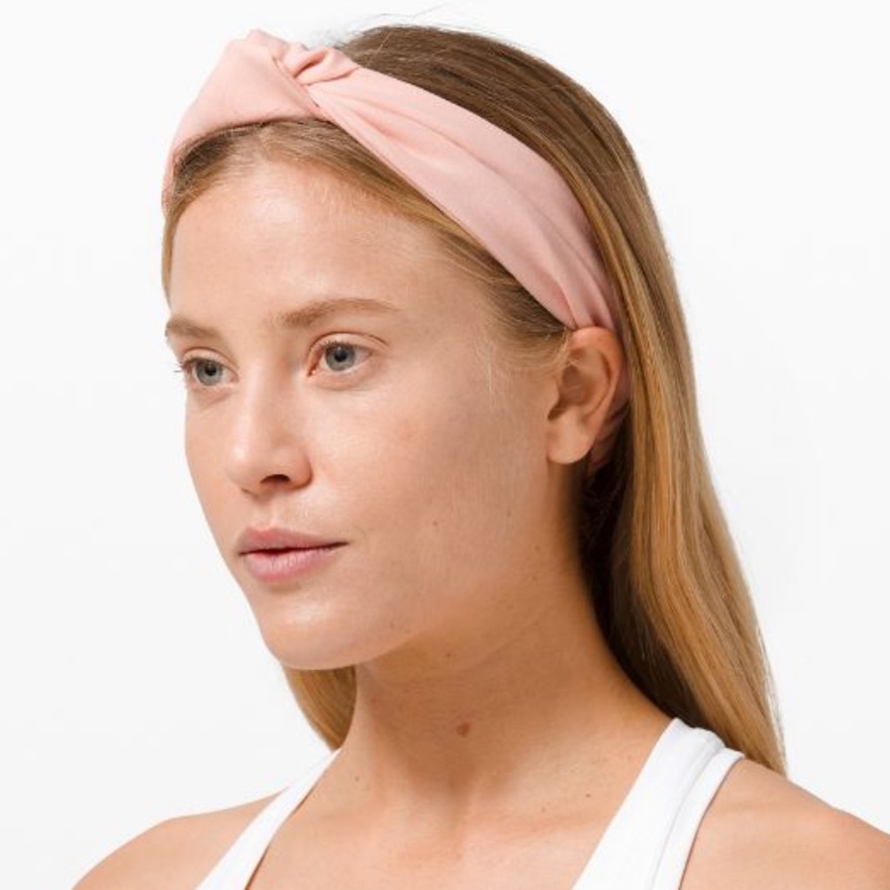Lululemon Knot Stopping Headband - Pink Mist